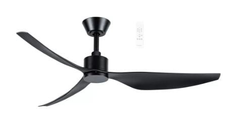 50" Genoa Smart WIFI DC Ceiling Fan Black, MGDC133 Martec Lighting - Mases LightingMartec