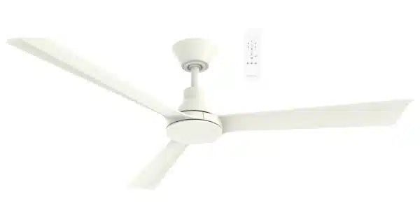 52" Riviera DC Ceiling Fan Antique Bronze/Charcoal MRDC133W Martec Lighting - Mases LightingMartec