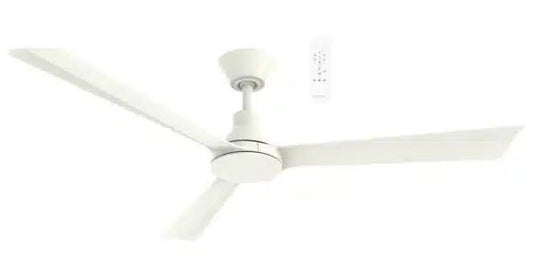 52" Riviera DC Ceiling Fan Antique Bronze/Charcoal MRDC133W Martec Lighting - Mases LightingMartec