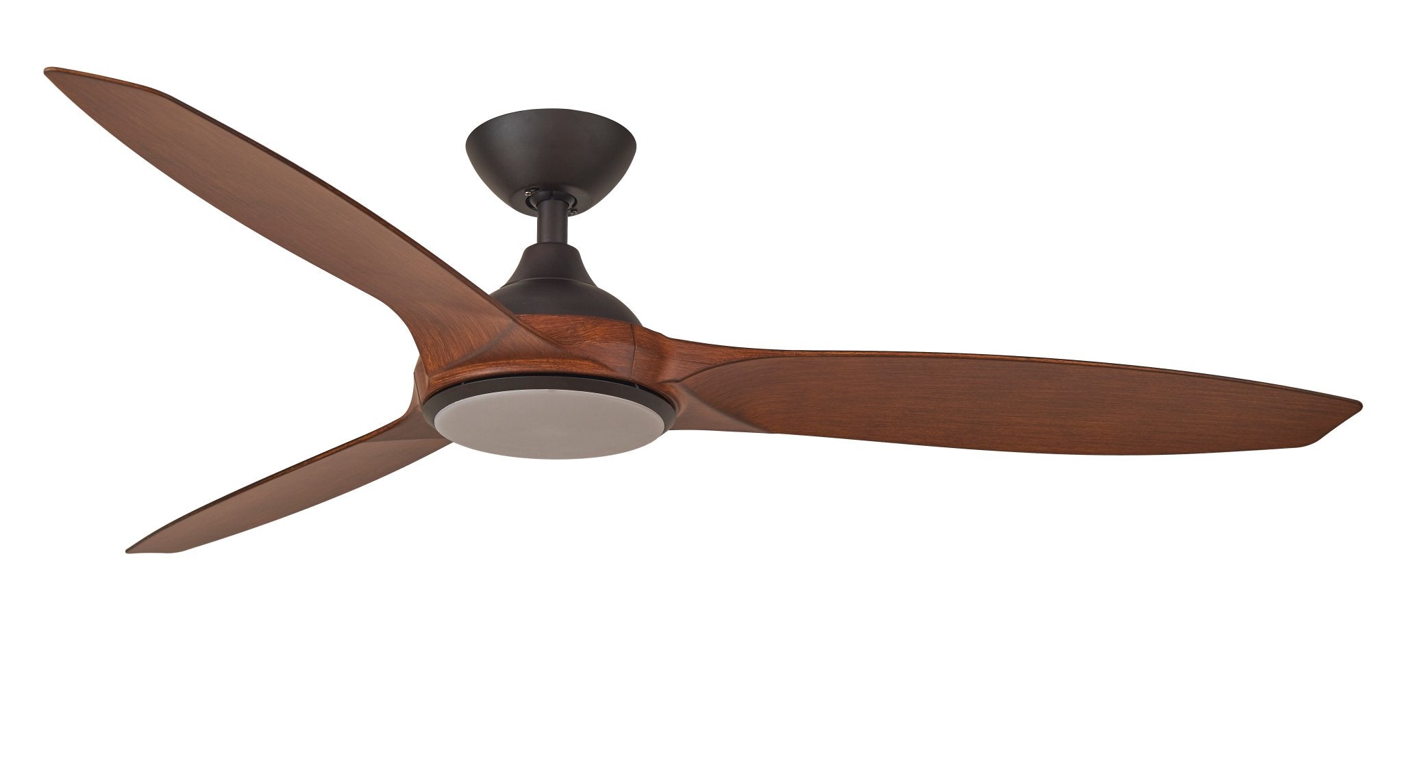 56″ (1420mm) Newport DC Ceiling Fan With CCT 18w LED Light & 3 ABS Blade - Mases LightingMartec