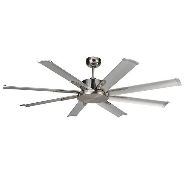 65" (1600mm) Large DC Ceiling Fan Available in Silver, Black or White - Mases LightingMartec