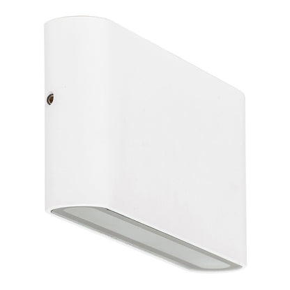 6w Lisse LED Wall Down Only Light 240v Outdoor Havit Lighting - HV3643T-BLK-240V, HV3643T-WHT-240V - Mases LightingHavit Lighting