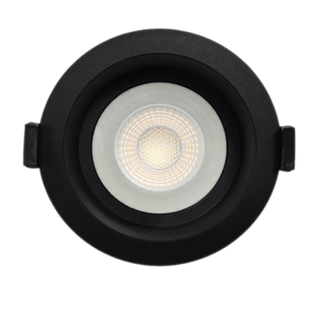 90mm LED Downlight 9w Black, CCT MACRO DL105 Telbix Lighting - Mases LightingTelbix
