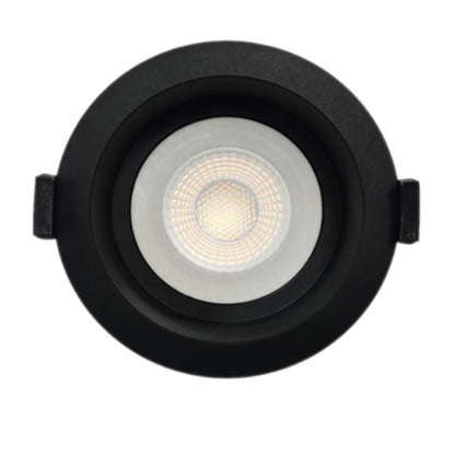 90mm LED Downlight 9w Black, CCT MACRO DL105 Telbix Lighting - Mases LightingTelbix