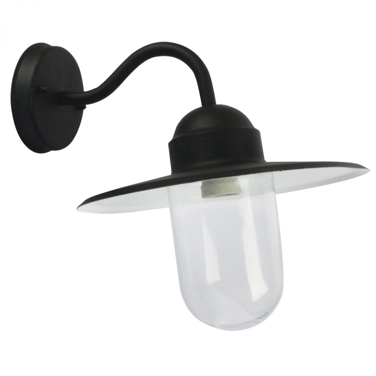 Alley 1 Light Wall Light Black - OL7880BK - Mases LightingOriel Lighting