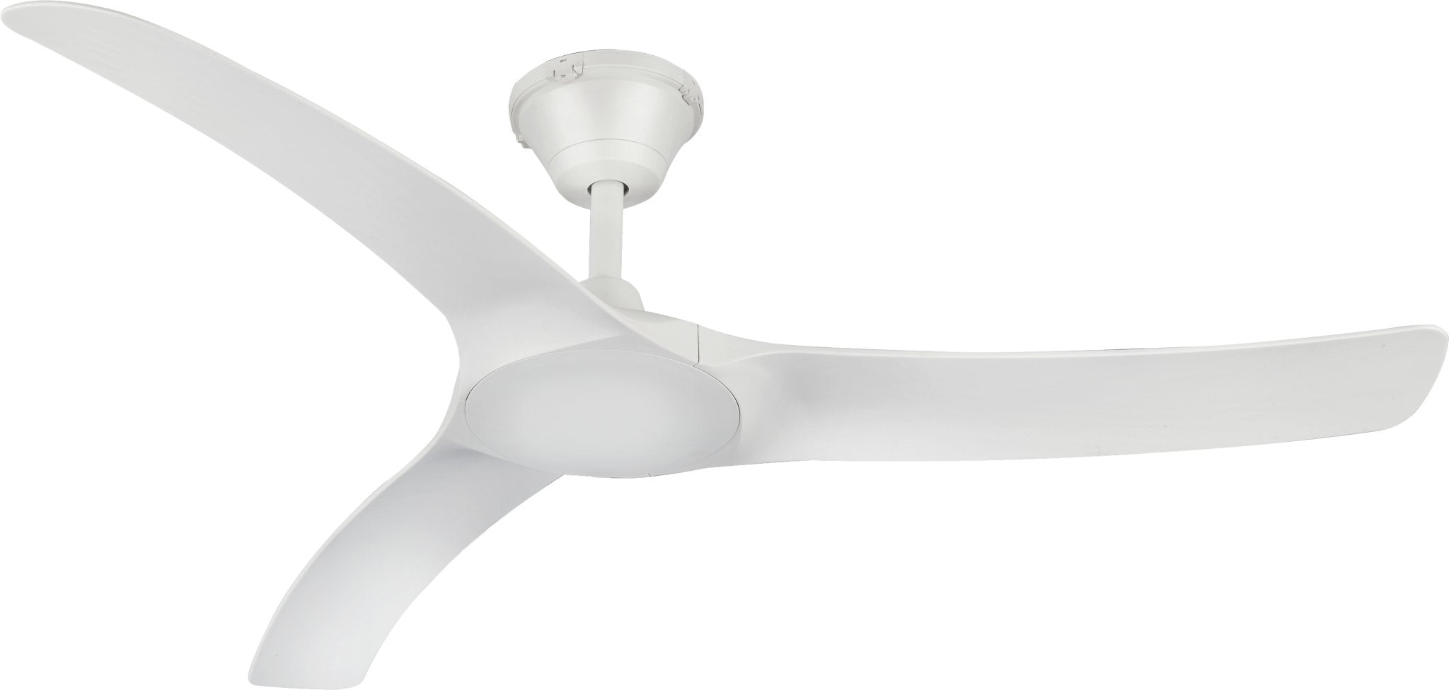 Aqua V2 DC IP66 Rated Ceiling Fan with Remote – White 52″ by Hunter Pacific - Mases LightingHunter Pacific