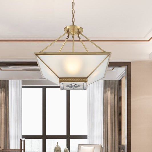 Bracci CTC Pendant Light 4Lt in Brass - Mases LightingTelbix