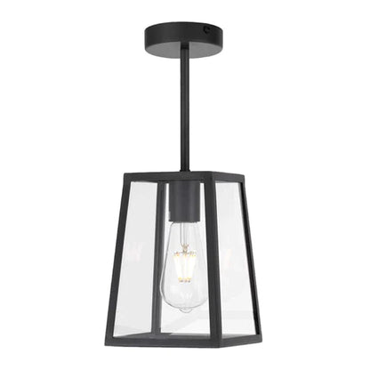 Cantena 15 Industrial Pendant Light Small 1Lt in Antique Black - Mases LightingTelbix