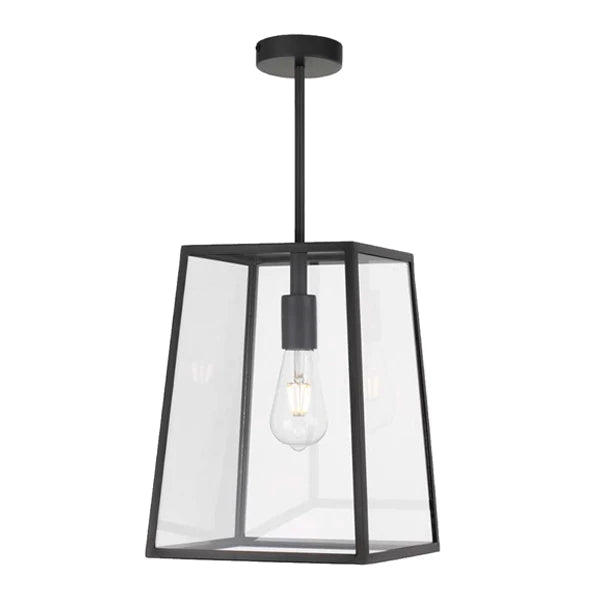 Cantena 25 Industrial Pendant Light Large 1Lt in Antique Black - Mases LightingTelbix