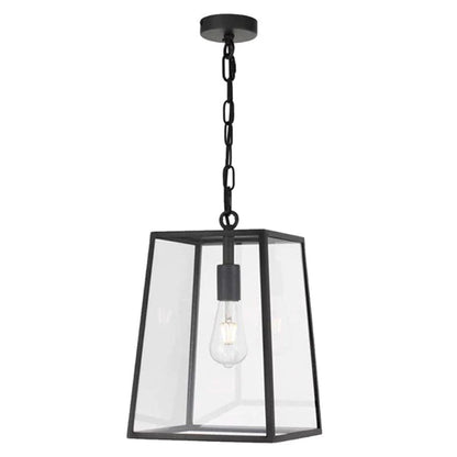 Cantena 25 Industrial Pendant Light Large 1Lt in Antique Black - Mases LightingTelbix