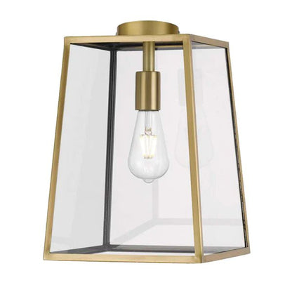 Cantena 25 Industrial Pendant Light Large 1Lt in Antique Brass - Mases LightingTelbix