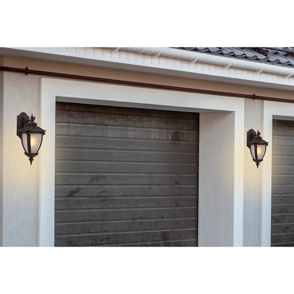 Delfino Outdoor Wall Light 1Lt in Black - Mases LightingTelbix