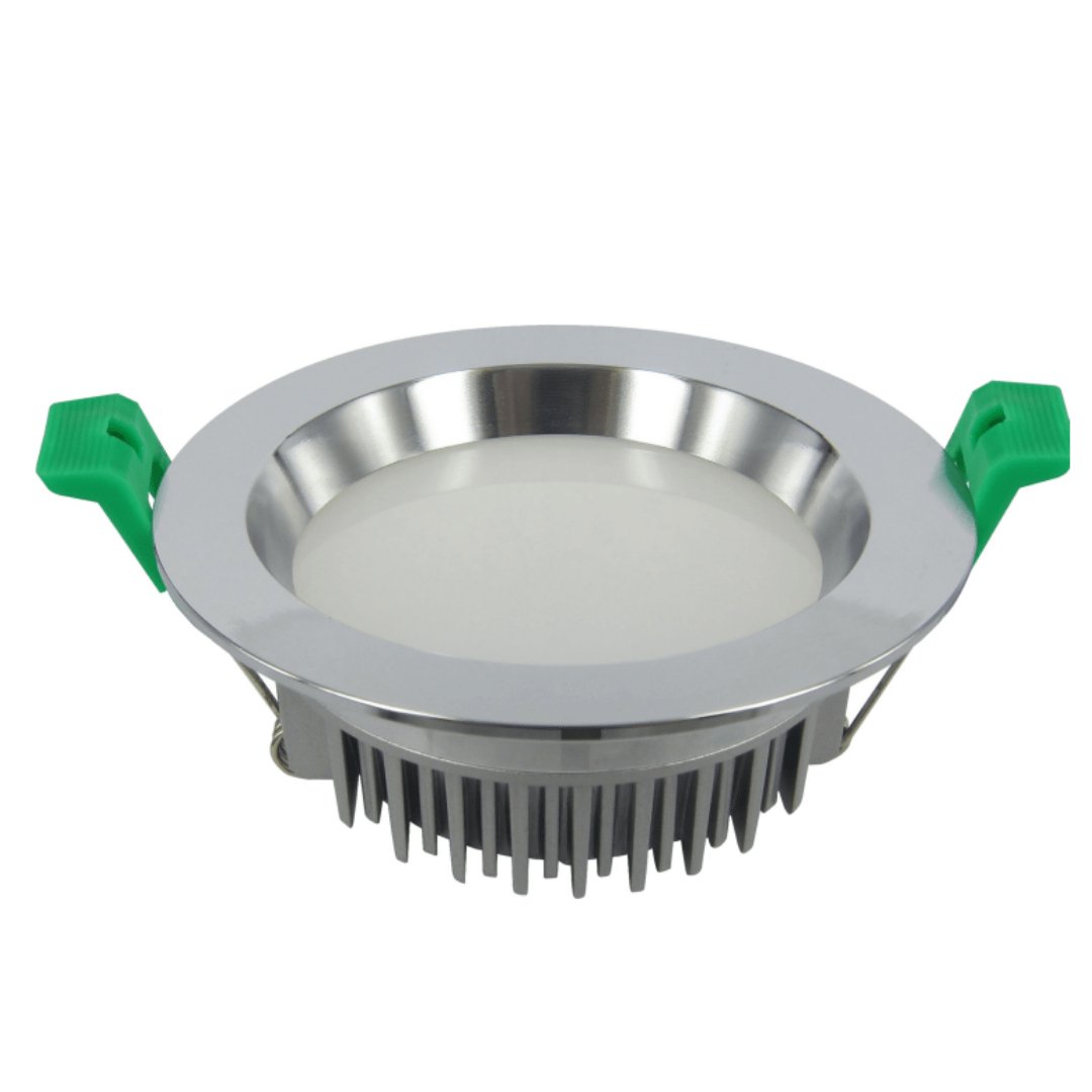 DL110C 13W Tri-Colour Dimmable Aluminium LED Downlight 90mm cut out - Mases LightingLighting Creations