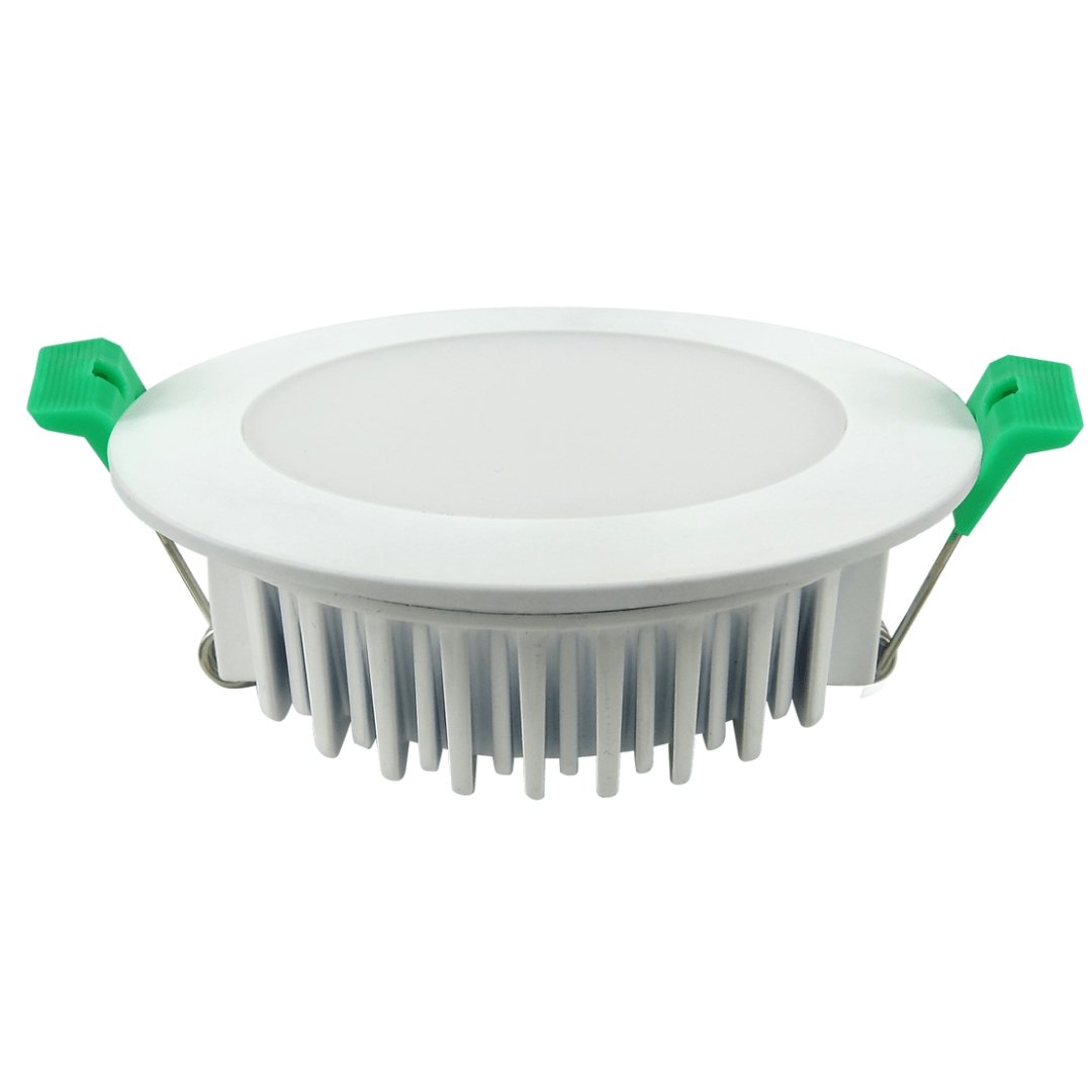 DL110S 10W tri-colour dimmable aluminium LED downlight, 70mm cut-out — Lighting Creations