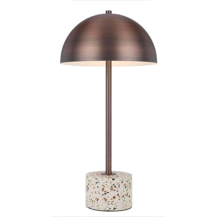 Domez Table Lamp Gold, Bronze, Black Terrazzo, White Terrazzo DOMEZ TL Telbix Lighting - Mases LightingTelbix