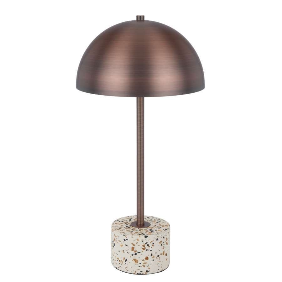 Domez Table Lamp Gold, Bronze, Black Terrazzo, White Terrazzo DOMEZ TL Telbix Lighting - Mases LightingTelbix