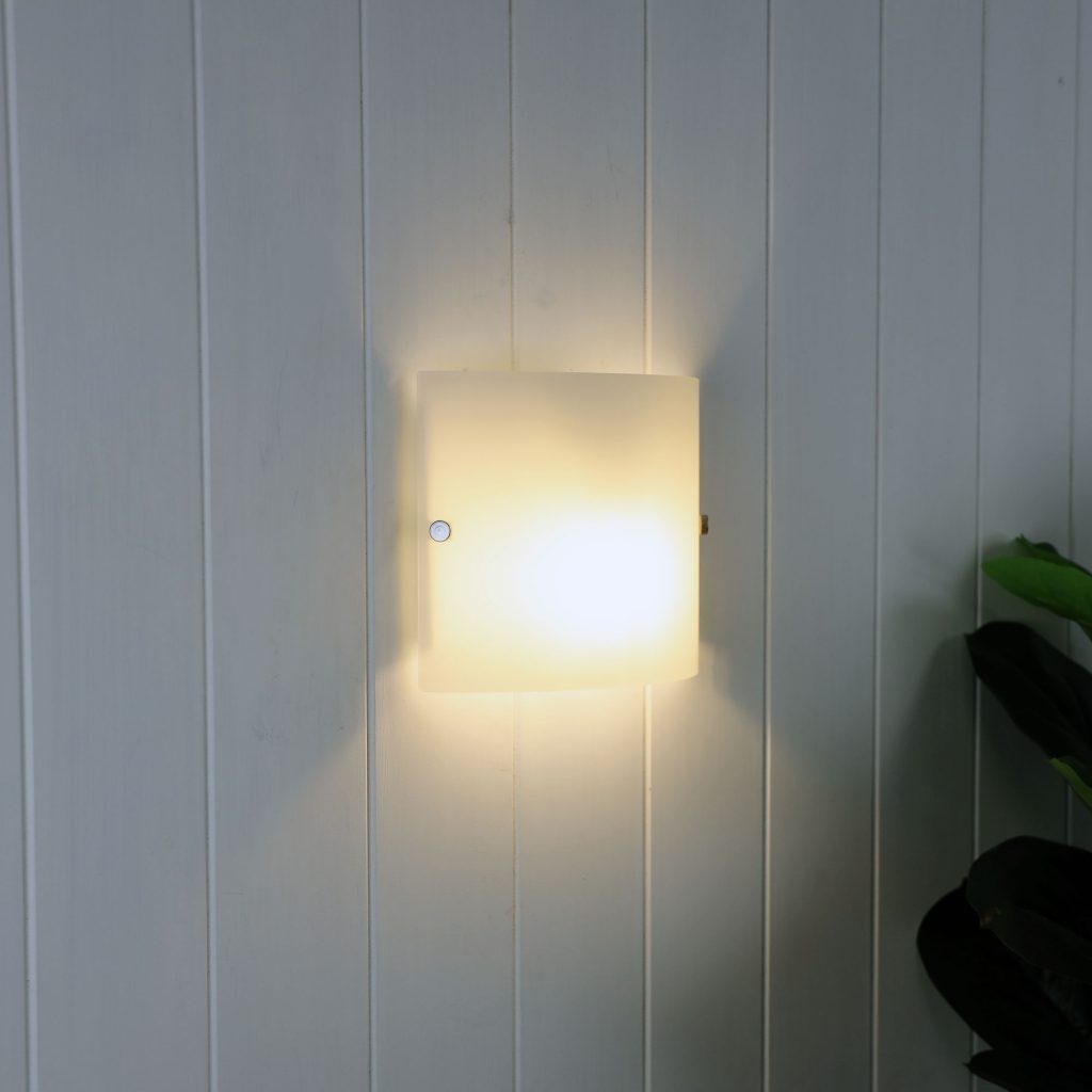 DUO 2 Frost Glass Interior Wall Light - Mases LightingOriel Lighting