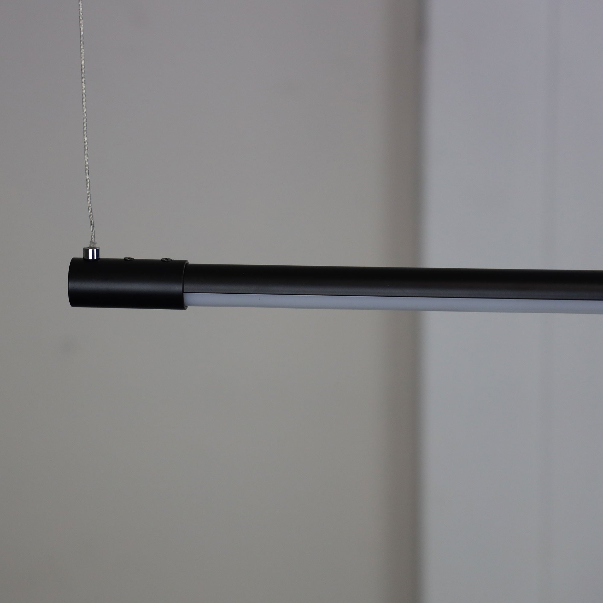 Edge LED Linear Pendant Black 1500mm - OL60761/1500BK - Mases LightingOriel Lighting