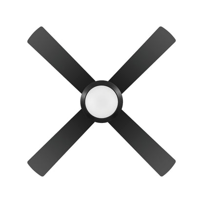 Eglo Bondi 48" LED 20W AC ABS Ceiling Fan Black - Mases LightingEglo