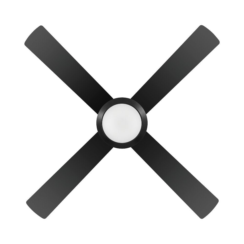 Eglo Bondi 52" LED 20W AC ABS Ceiling Fan Black - Mases LightingEglo