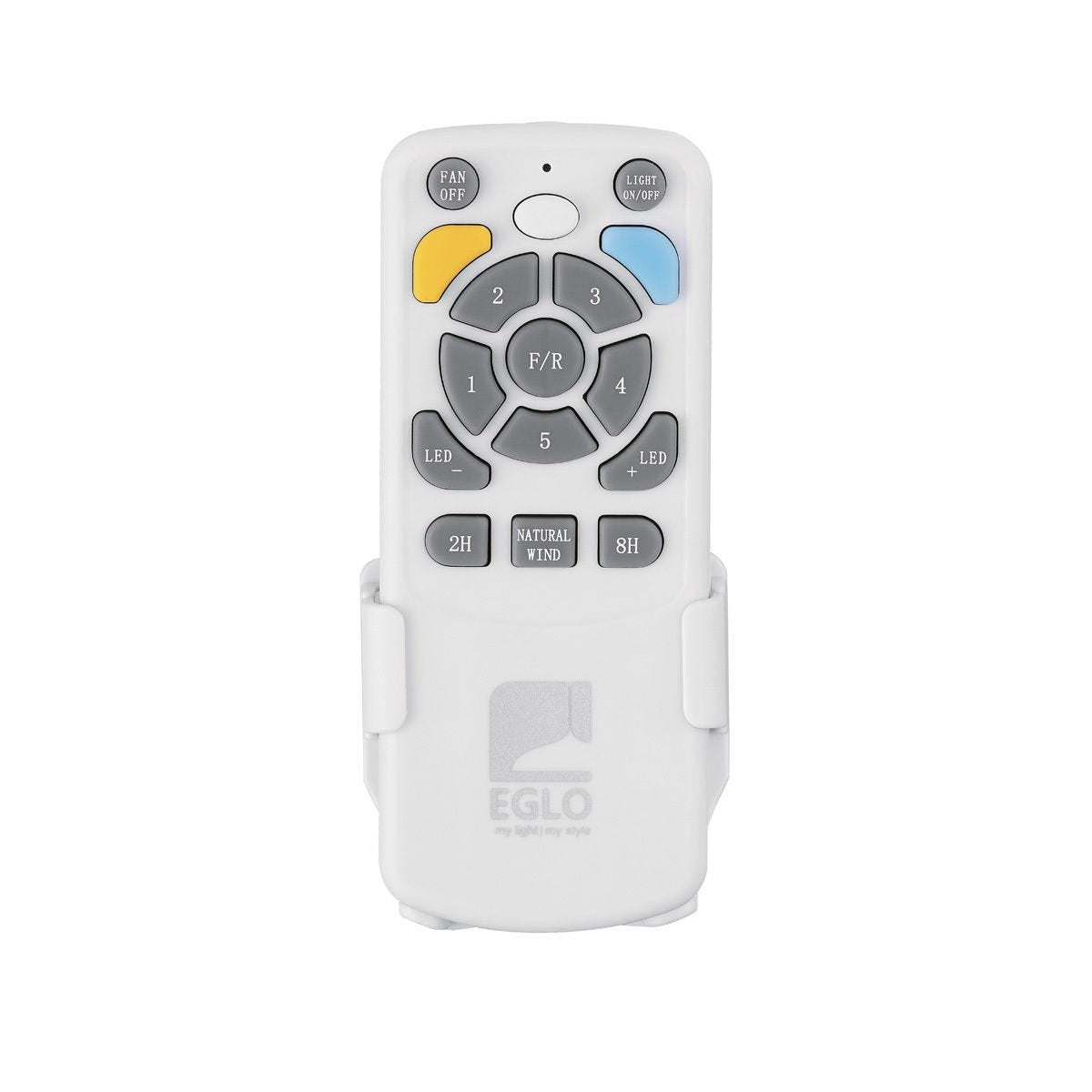 Eglo NOOSA 46” ABS 3 Blade DC Ceiling Fan with Remote Control & LED Light - Mases LightingEglo