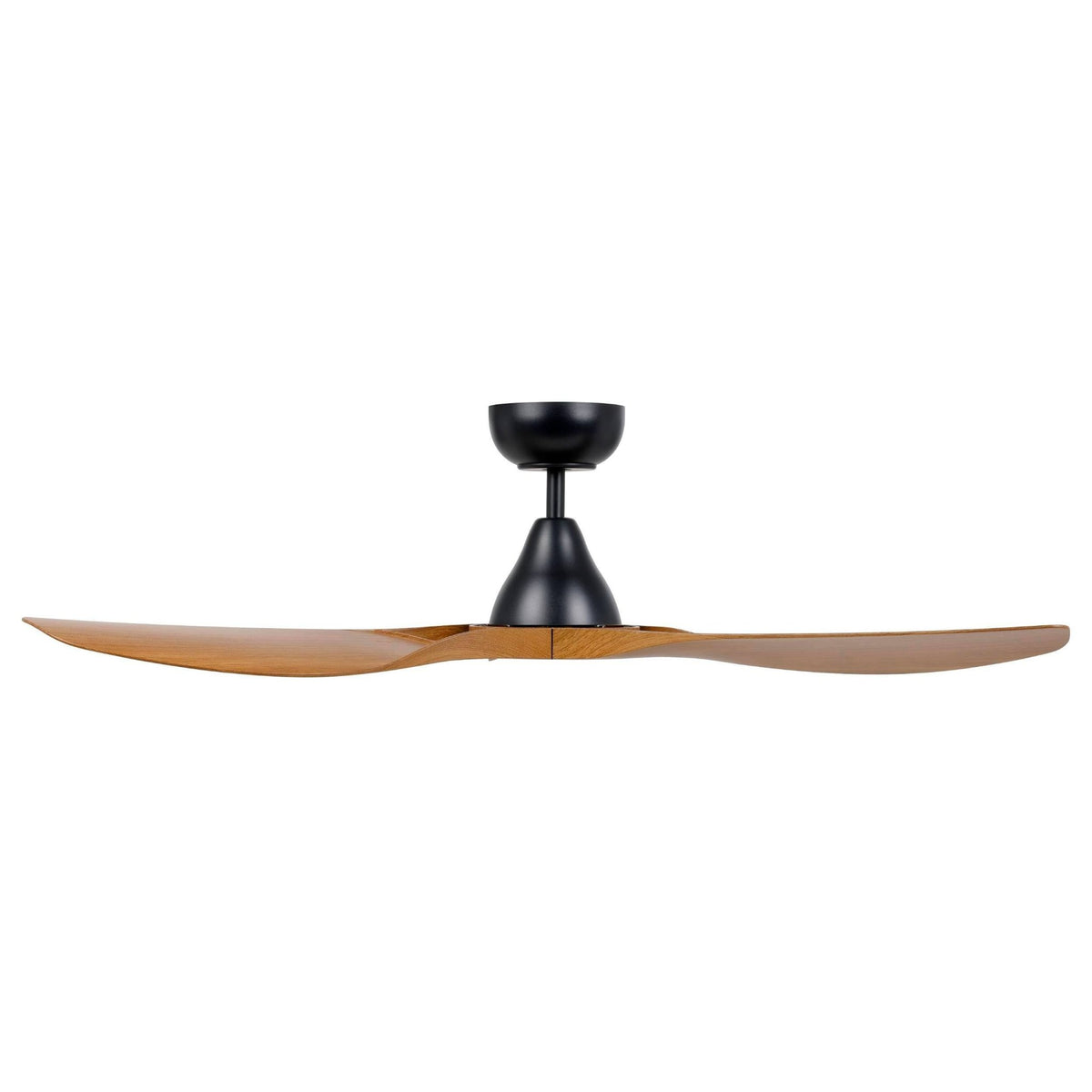 Eglo SURF 48" DC ceiling fan Burmese Teak Black with Remote - Mases LightingEglo