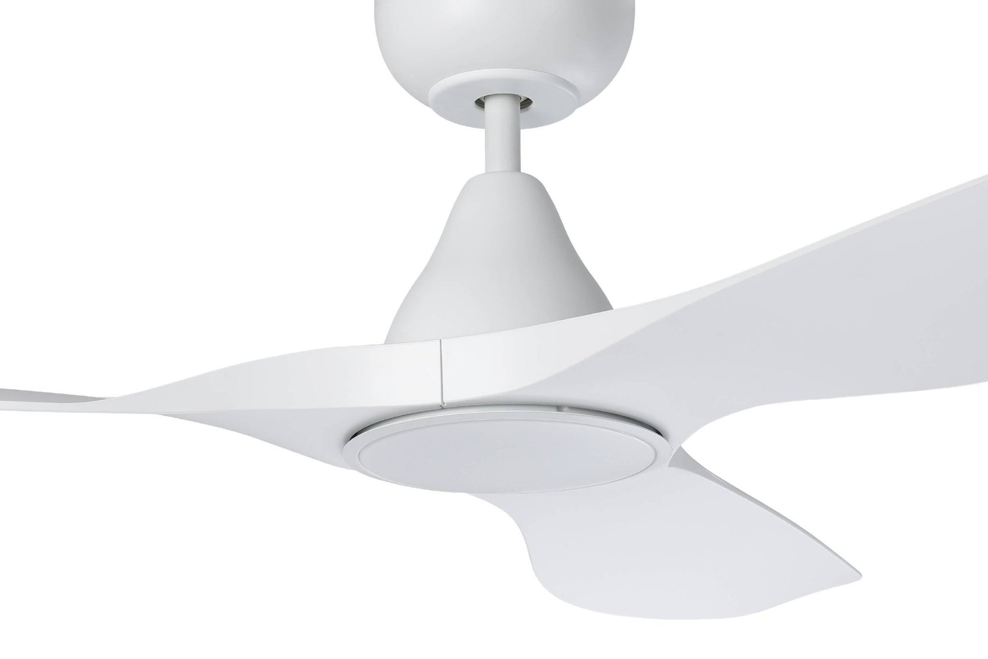 Eglo SURF 48" DC ceiling fan in White with LED Light and Remote - Mases LightingEglo