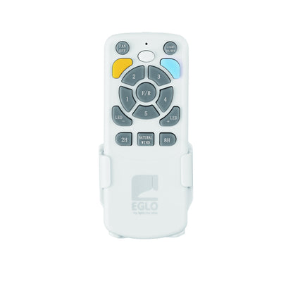 Eglo SURF 48" DC ceiling fan in White with LED Light and Remote - Mases LightingEglo