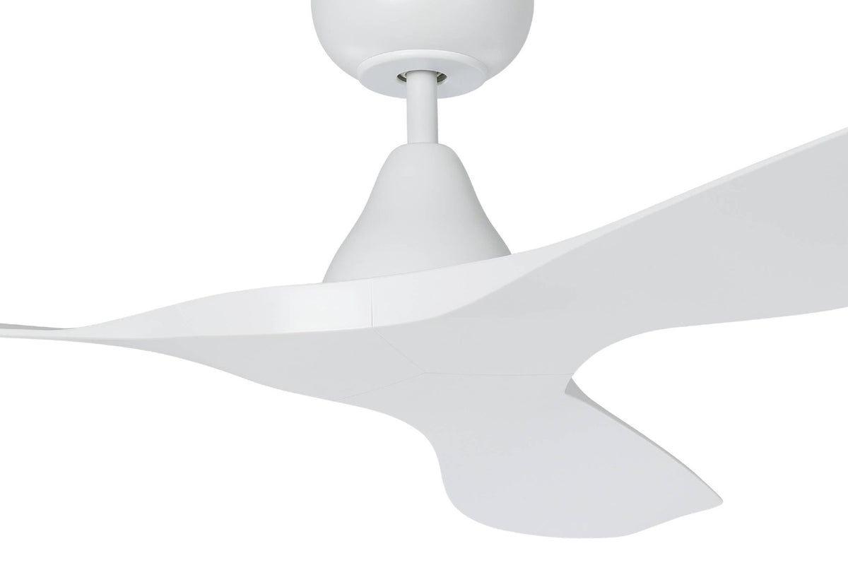 Eglo SURF 48 DC ceiling fan in White with Remote - Mases LightingEglo