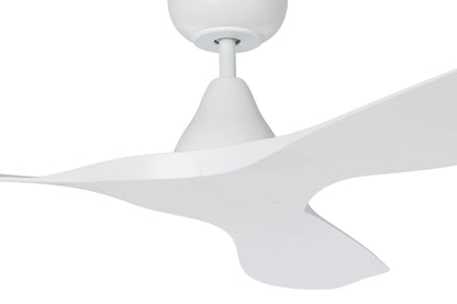 Eglo SURF 48 DC ceiling fan in White with Remote - Mases LightingEglo