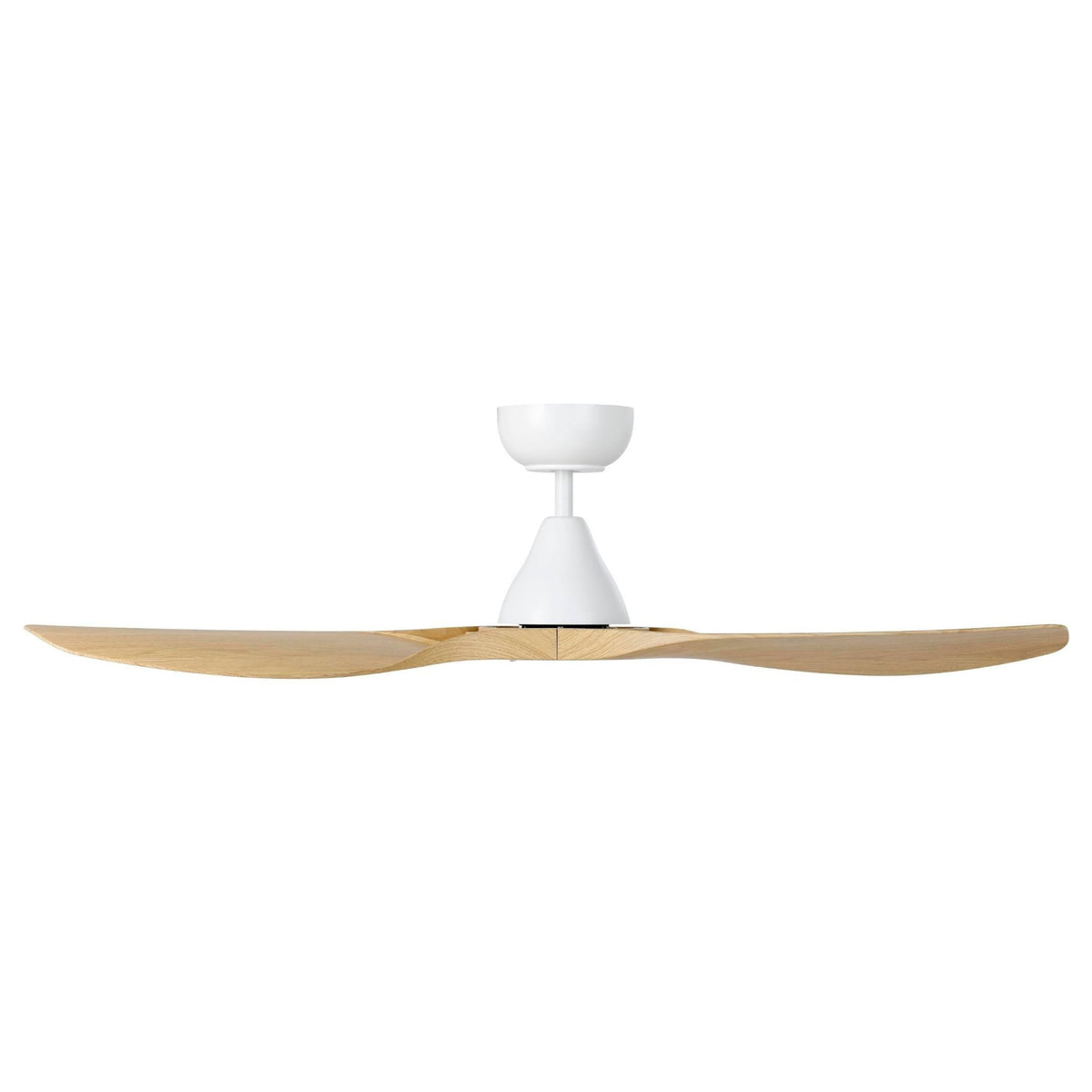 Eglo SURF 48" DC ceiling fan Oak/White with Remote - Mases LightingEglo