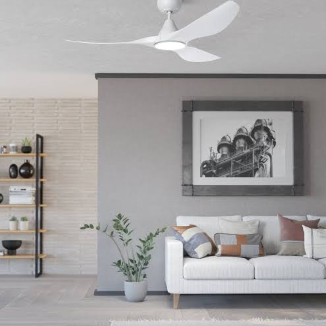 Eglo SURF 48" DC WiFi Ceiling Fan with LED Light, Remote Control & WiFi Module - Mases LightingEglo