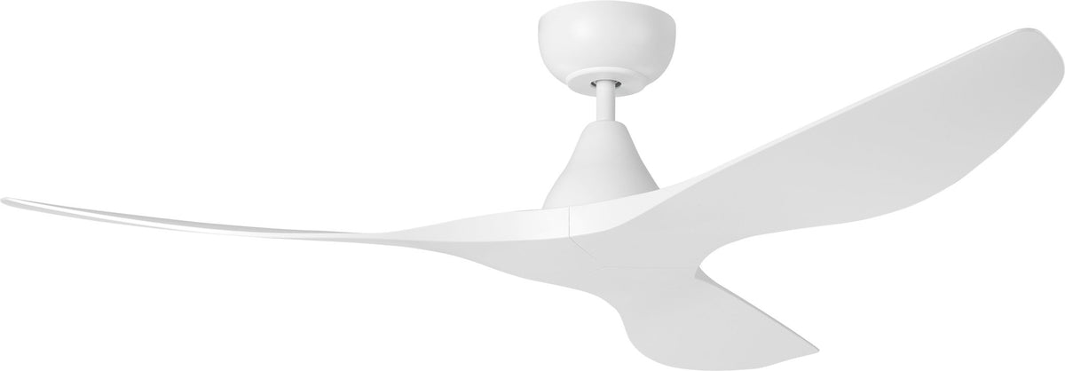 Eglo SURF 52" DC FAN White, Black, Oak/White or Burmese Teak with Remote Control - Mases LightingEglo
