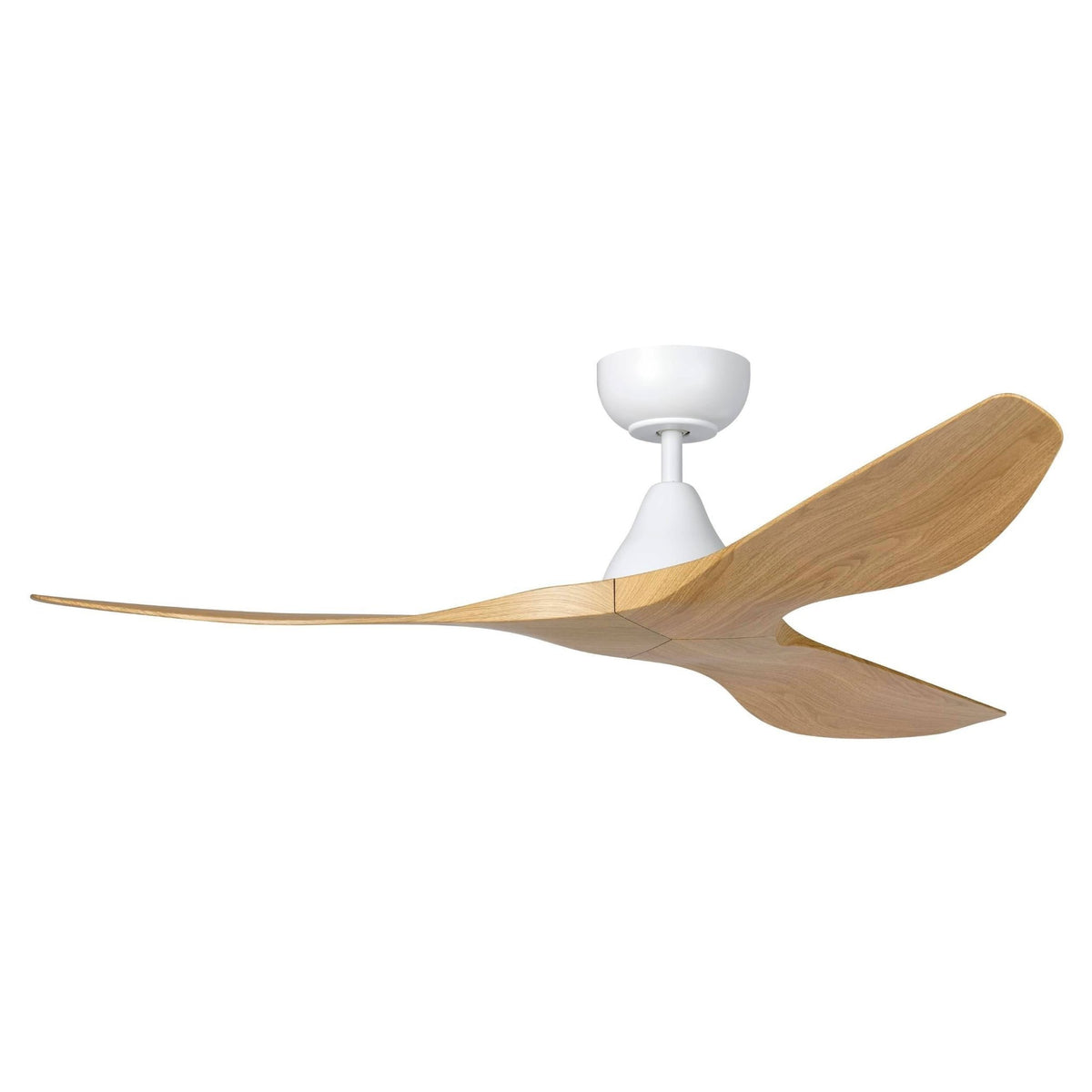 Eglo SURF 52" DC FAN White, Black, Oak/White or Burmese Teak with Remote Control - Mases LightingEglo