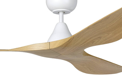 Eglo SURF 52" DC FAN White, Black, Oak/White or Burmese Teak with Remote Control - Mases LightingEglo