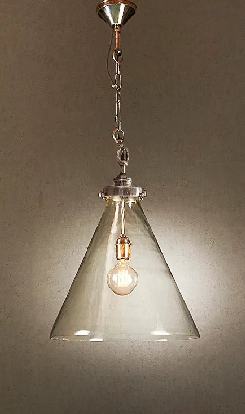 Emac Lawton GADSDEN CEILING PENDANT MEDIUM SILVER - Mases LightingEMAC LAWTON