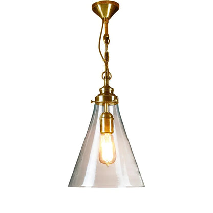 Emac Lawton GADSDEN CEILING PENDANT SMALL BRASS - Mases LightingEMAC LAWTON