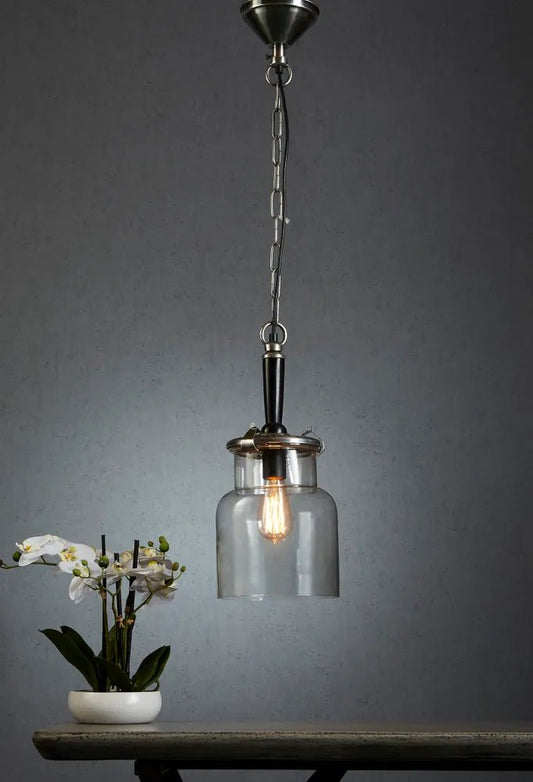Emac Lawton HAITI CEILING PENDANT SILVER - Mases LightingEMAC LAWTON