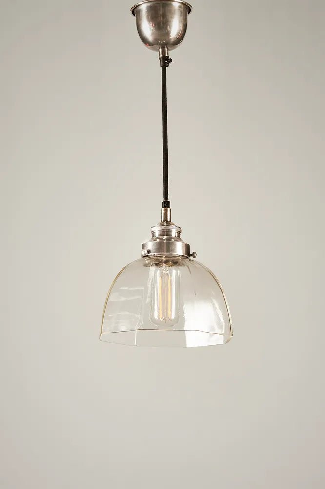 Emac Lawton HOBART CEILING PENDANT ANTIQUE SILVER - Mases LightingEMAC LAWTON