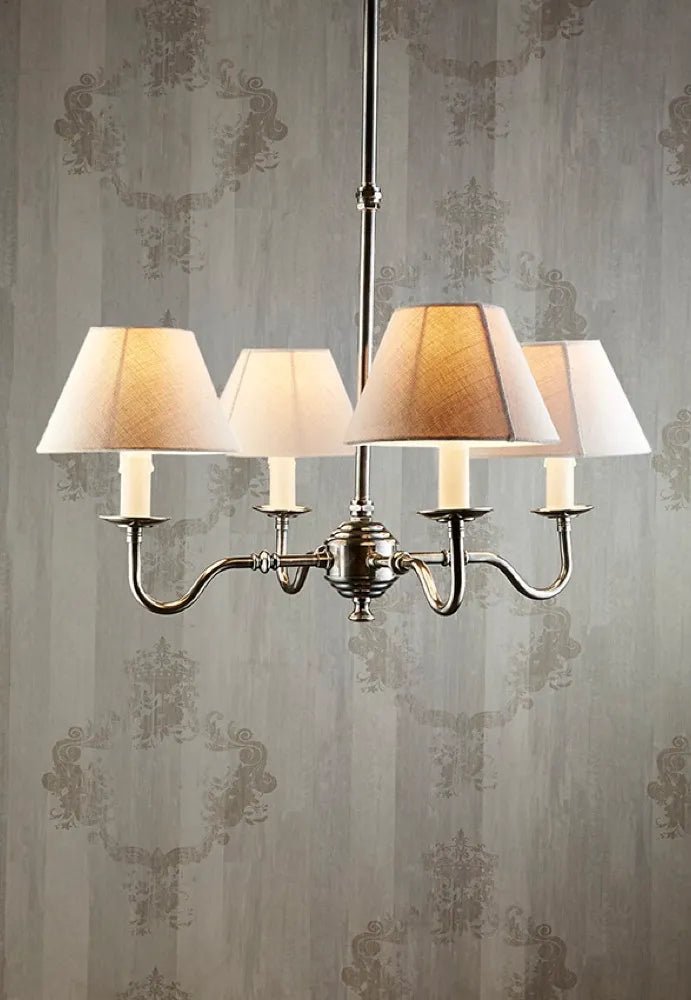 Emac Lawton MILTON CHANDELIER SILVER - Mases LightingEMAC LAWTON