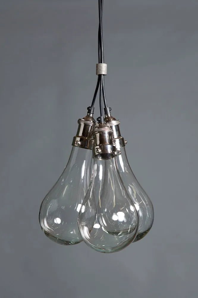 Emac Lawton ODEAN 3 PIECE GLASS PENDANT LAMP