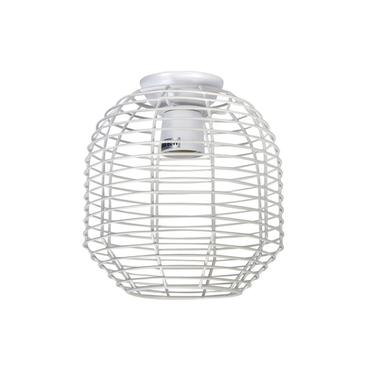 Eve.18 White Mesh DIY Shade B22 - OL2543WH - Mases LightingOriel Lighting