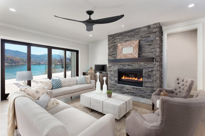 Evolve DC Ceiling Fan by Hunter Pacific – White, Black or Koa Blades 52" - Mases LightingHunter Pacific