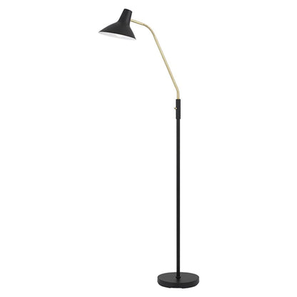 Farbon Floor Lamp 1Lt Black - Mases LightingTelbix