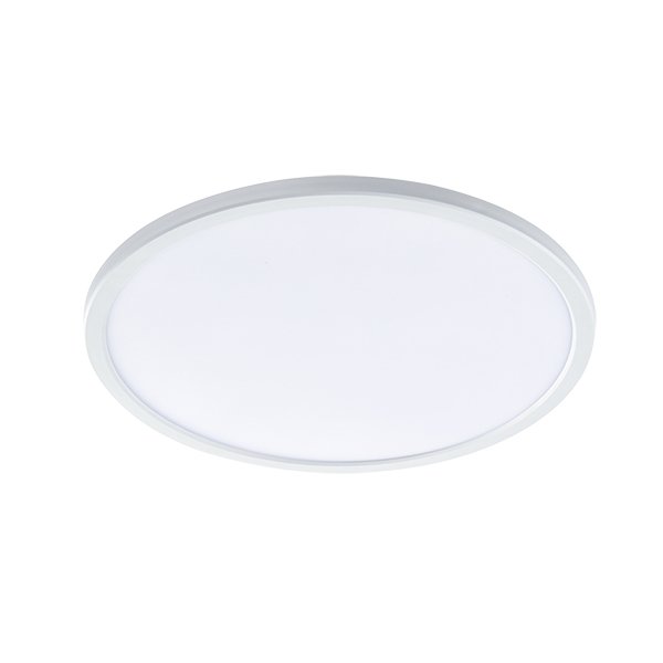 Fino LED Ceiling Light Tri-Colour 24w White - Mases LightingMartec