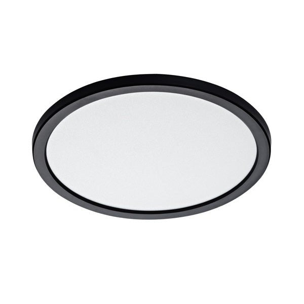 Fino LED Ceiling Light Tri-Colour 32w Black - Mases LightingMartec