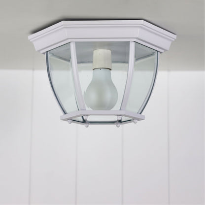 Highgate DIY Under Eave Ext White - OL7663WH - Mases LightingOriel Lighting
