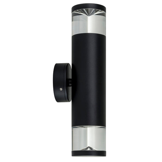 Highlite Up/Down LED Wall Light TRI Colour GU10 in Black/Titanium Havit Lighting - HV1089T - Mases LightingHavit Lighting