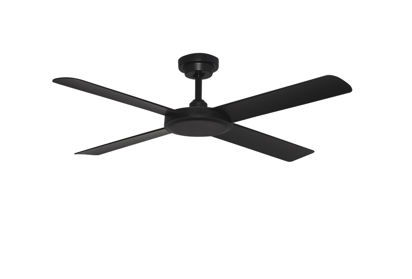 Hunter Pacific Pinnacle V2 52" Black DC Ceiling Fan with Remote & Wall Control - Mases LightingHunter Pacific