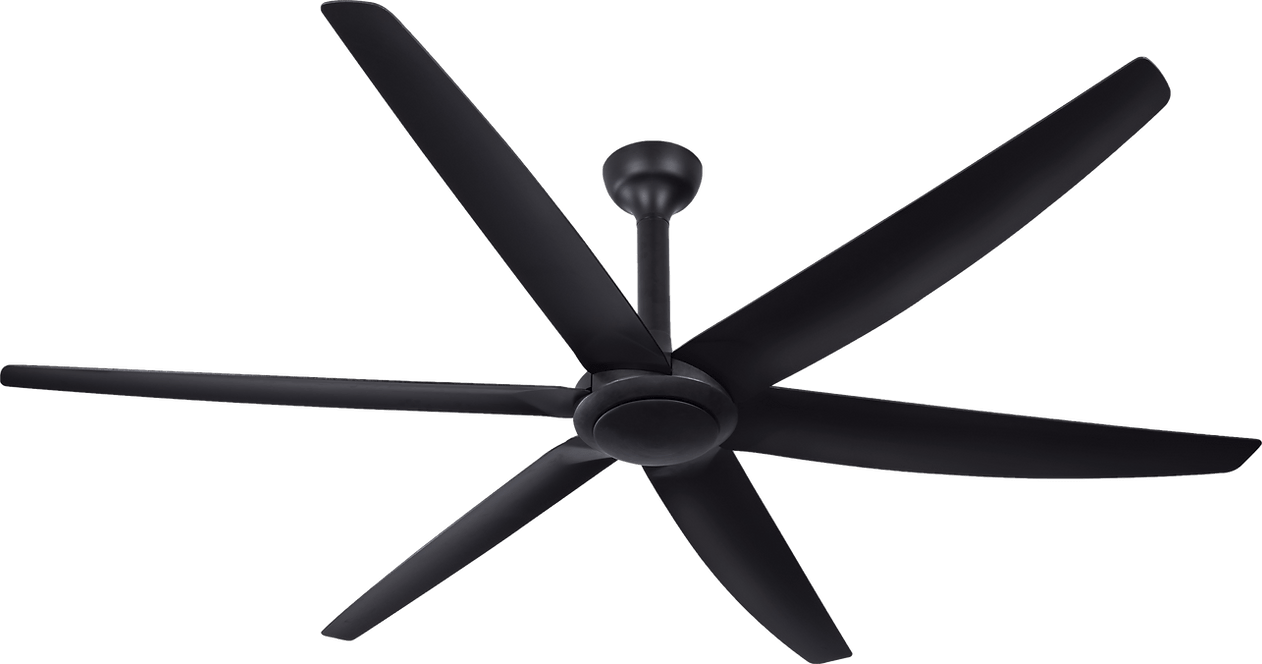 Hunter Pacific The Big Fan V2 DC Ceiling Fan with Remote – Black 106″ - Mases LightingHunter Pacific